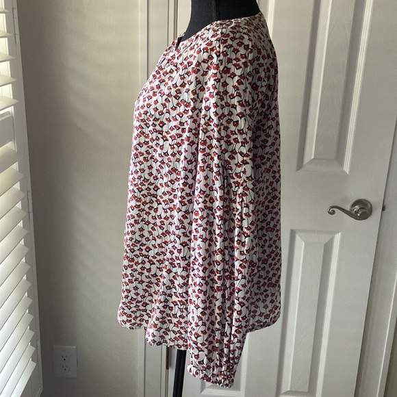 Boden Esme Conker Crocus Floral Blouse Size 8 - Picture 8 of 12